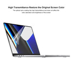 Miếng dán bảo vệ màn hình laptop PET HD trong suốt ENKAY, Dành cho MacBook Pro 14.2 inch A2442, Dành cho MacBook Pro 16.2 inch A2485/A2880 2023