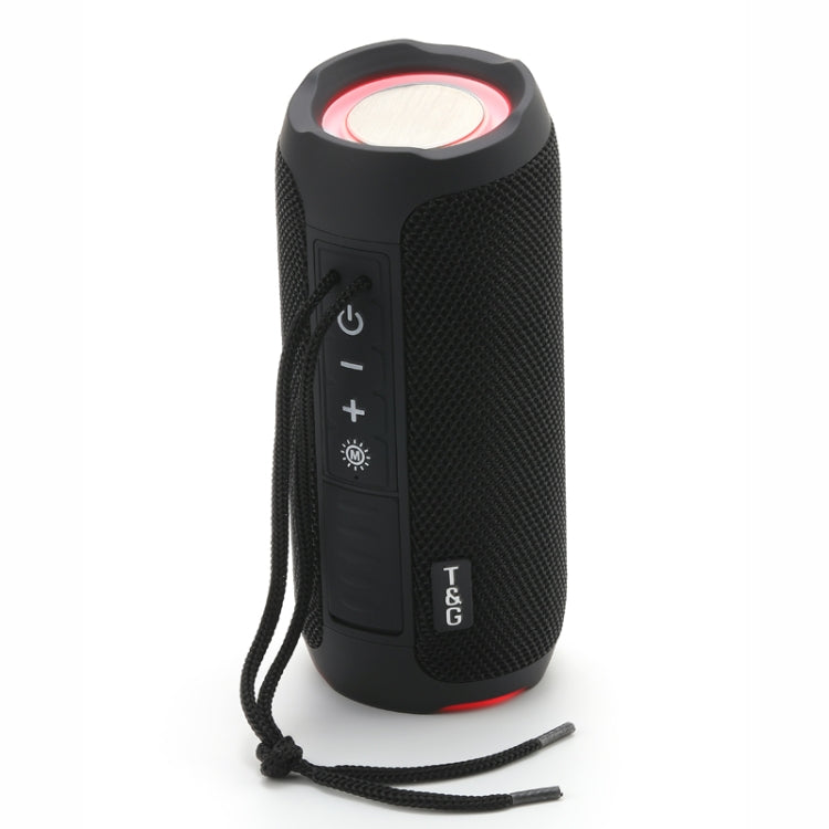 Loa Nhạc Bluetooth Di Động Chống Nước Ngoài Trời T&G TG227 với Đèn LED Hỗ trợ FM / Thẻ TF / USB