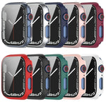 Ốp bảo vệ chống sốc PC kèm kính cường lực, Dành cho Apple Watch Series 9 / 8 / 7 45mm, Dành cho Apple Watch Series 9 / 8 / 7 41mm