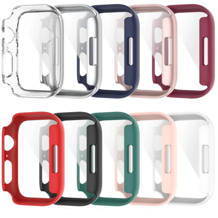 Ốp bảo vệ chống sốc PC kèm kính cường lực, Dành cho Apple Watch Series 9 / 8 / 7 45mm, Dành cho Apple Watch Series 9 / 8 / 7 41mm