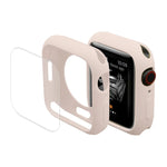 ENKAY Hat-Prince Ốp TPU Bảo Vệ + Màng Bảo Vệ Màn Hình PET Bao Phủ Toàn Bộ Cho Apple Watch Series 7 41mm