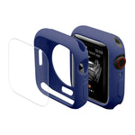ENKAY Hat-Prince Ốp TPU Bảo Vệ + Màng Bảo Vệ Màn Hình PET Bao Phủ Toàn Bộ Cho Apple Watch Series 7 41mm