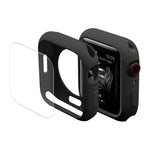 ENKAY Hat-Prince Ốp TPU Bảo Vệ + Màng Bảo Vệ Màn Hình PET Bao Phủ Toàn Bộ Cho Apple Watch Series 7 45mm