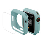 ENKAY Hat-Prince Ốp TPU Bảo Vệ + Màng Bảo Vệ Màn Hình PET Bao Phủ Toàn Bộ Cho Apple Watch Series 7 45mm