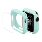 ENKAY Hat-Prince Ốp TPU Bảo Vệ + Màng Bảo Vệ Màn Hình PET Bao Phủ Toàn Bộ Cho Apple Watch Series 7 45mm