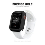 ENKAY Hat-Prince Ốp TPU Bảo Vệ + Màng Bảo Vệ Màn Hình PET Bao Phủ Toàn Bộ Cho Apple Watch Series 7 45mm