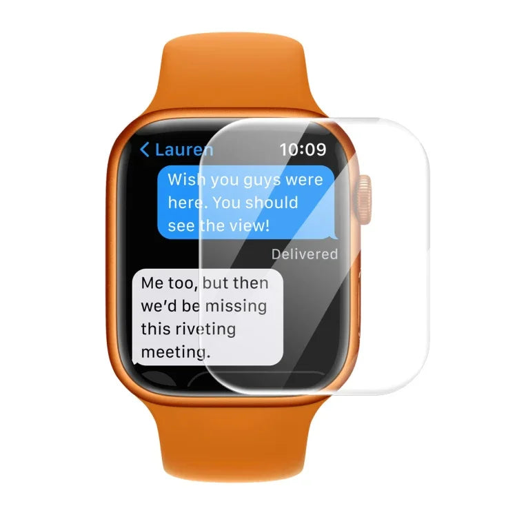 ENKAY Hat-Prince Màng Bảo Vệ Màn Hình HD Kính Cường Lực Toàn Bộ 3D Cong Viền Cho Apple Watch Series 9 / 8 / 7 41mm, 1 Cái, 2 Cái, 5 Cái, 10 Cái