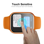 ENKAY Hat-Prince Màng Bảo Vệ Màn Hình HD Kính Cường Lực Toàn Bộ 3D Cong Viền Cho Apple Watch Series 9 / 8 / 7 45mm, 1 Cái, 2 Cái, 5 Cái, 10 Cái