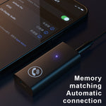 Bộ thu Bluetooth 5.0 BT05 bộ chuyển đổi âm thanh AUX cho xe hơi rảnh tay