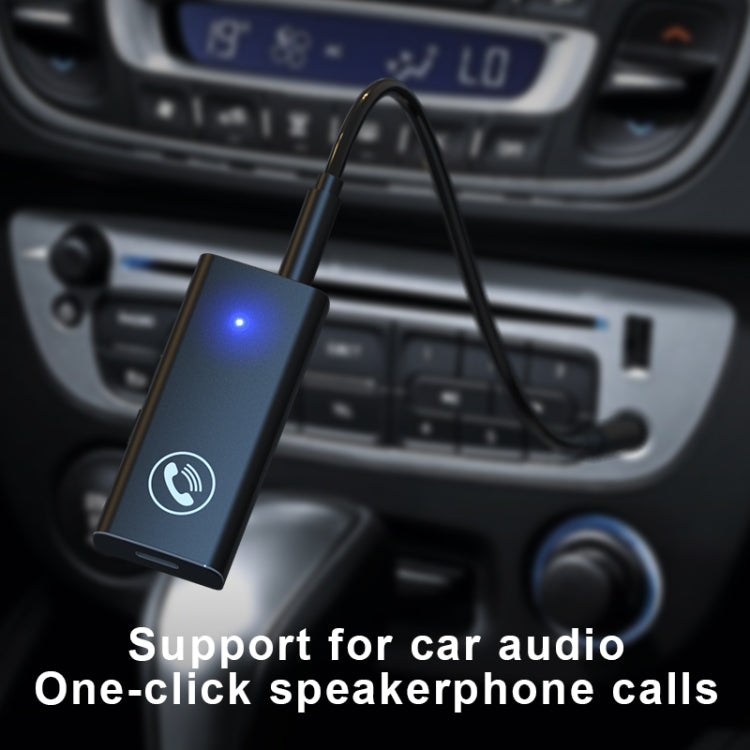 Bộ thu Bluetooth 5.0 BT05 bộ chuyển đổi âm thanh AUX cho xe hơi rảnh tay