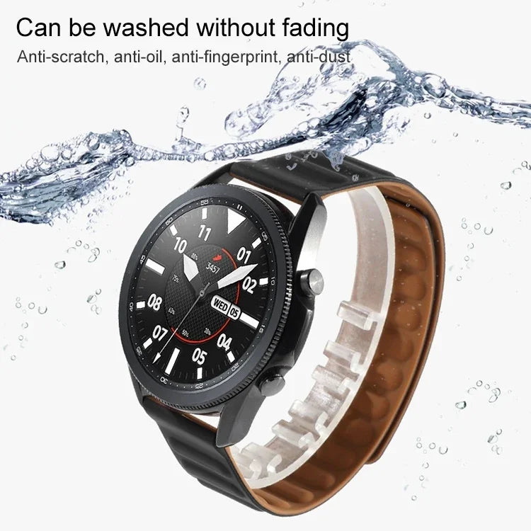 Dây đồng hồ silicone từ tính cho Samsung Galaxy Gear S3, dành cho Samsung Galaxy Gear S3