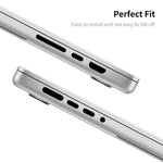 Nút chống bụi silicone ENKAY Hat-Prince cho MacBook Air 13.6 2022/2024 A2681 (M2) / A3113 (M3)