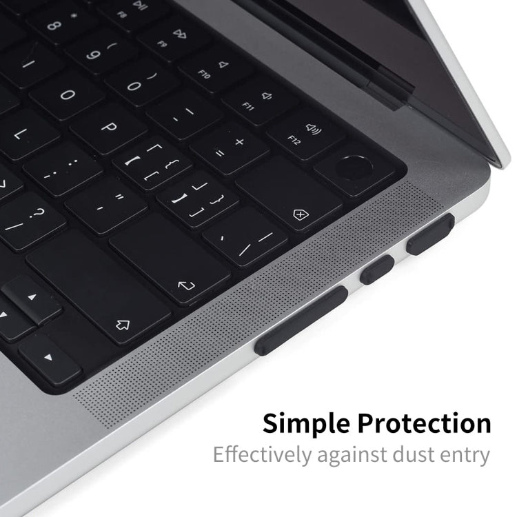 Nút chống bụi silicone ENKAY Hat-Prince cho MacBook Air 13.6 2022/2024 A2681 (M2) / A3113 (M3)