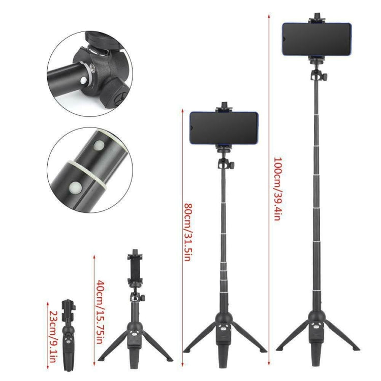 Yunteng YT-9928 chân máy cầm tay 3 trong 1, gậy tự sướng monopod, điều khiển chụp ảnh từ xa Bluetooth cho tất cả điện thoại thông minh