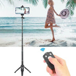 Yunteng YT-9928 chân máy cầm tay 3 trong 1, gậy tự sướng monopod, điều khiển chụp ảnh từ xa Bluetooth cho tất cả điện thoại thông minh