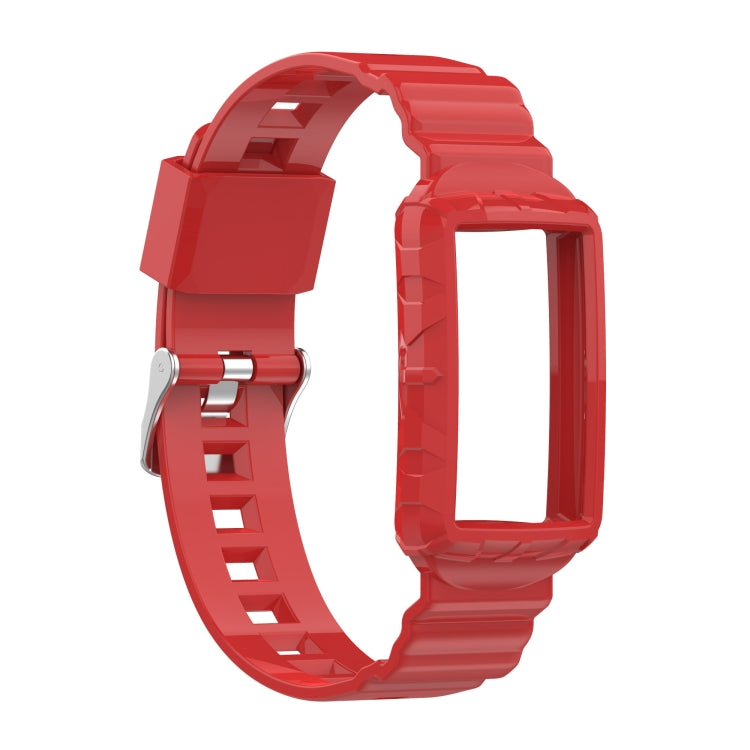 Silicone One Body Armor Watch Strap, For Fitbit Charge 5, For Fitbit Charge 4, For Fitbit Charge 4 SE, For Fitbit Charge 3 SE, For Fitbit Charge 3