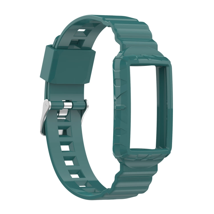 Silicone One Body Armor Watch Strap, For Fitbit Charge 5, For Fitbit Charge 4, For Fitbit Charge 4 SE, For Fitbit Charge 3 SE, For Fitbit Charge 3