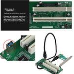 Card mở rộng PCIe sang hai khe PCI, card mở rộng USB 3.0