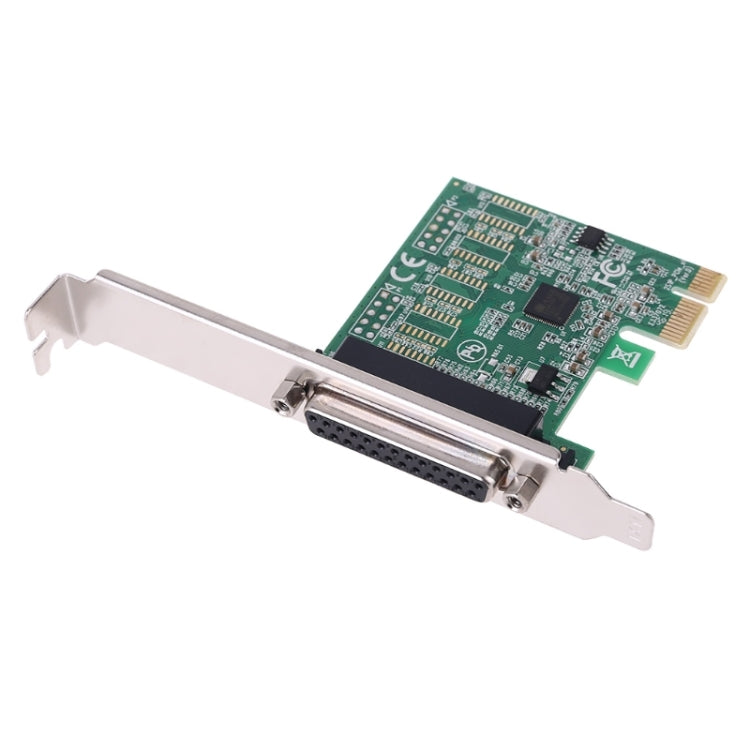 Card riser PCI-E cổng song song DB25 25 chân, chuyển đổi máy in LPT sang PCI-E Express AX99100