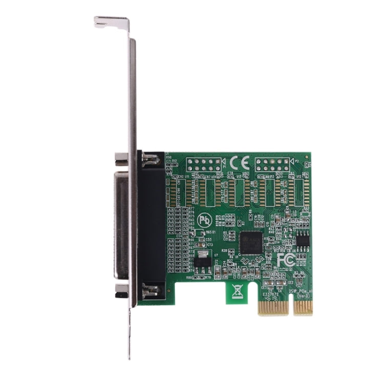 Card riser PCI-E cổng song song DB25 25 chân, chuyển đổi máy in LPT sang PCI-E Express AX99100