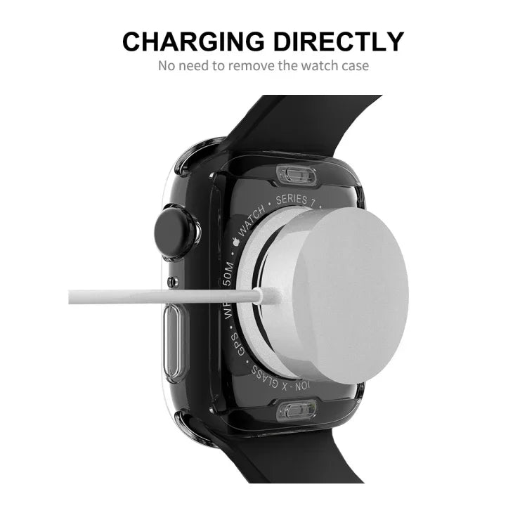 Ốp lưng TPU trong suốt ENKAY Hat-Prince cho Apple Watch Series 9 / 8 / 7 41mm, Dành cho Apple Watch Series 9 / 8 / 7 41mm, Dành cho Apple Watch Series 8 / 7 45mm
