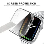 Ốp lưng TPU trong suốt ENKAY Hat-Prince cho Apple Watch Series 9 / 8 / 7 41mm, Dành cho Apple Watch Series 9 / 8 / 7 41mm, Dành cho Apple Watch Series 8 / 7 45mm