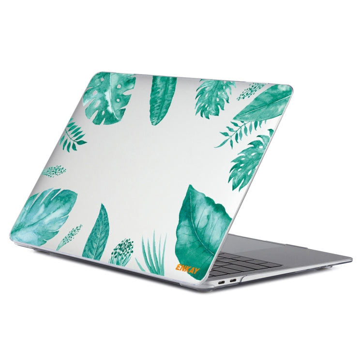 Ốp bảo vệ laptop trong suốt họa tiết Forest Series ENKAY Hat-Prince cho MacBook Pro 13.3 inch A1706 / A1708 / A1989 / A2159, Dành cho MacBook Pro 13.3 inch A1706 / A1708 / A1989 / A2159