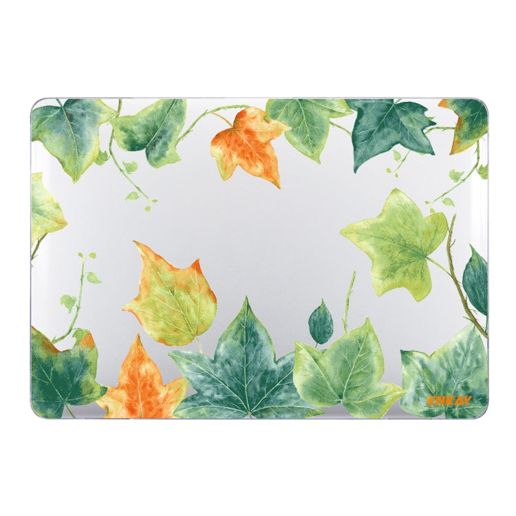 Ốp bảo vệ laptop trong suốt họa tiết Forest Series ENKAY Hat-Prince cho MacBook Pro 13.3 inch A1706 / A1708 / A1989 / A2159, Dành cho MacBook Pro 13.3 inch A1706 / A1708 / A1989 / A2159