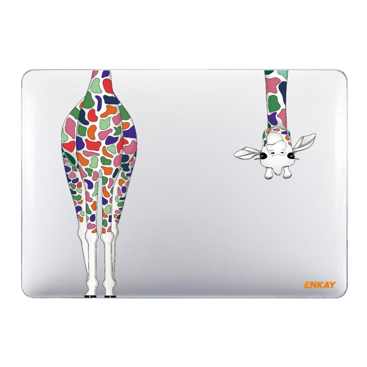 Ốp bảo vệ laptop trong suốt họa tiết Forest Series ENKAY Hat-Prince cho MacBook Pro 13.3 inch A1706 / A1708 / A1989 / A2159, Dành cho MacBook Pro 13.3 inch A1706 / A1708 / A1989 / A2159