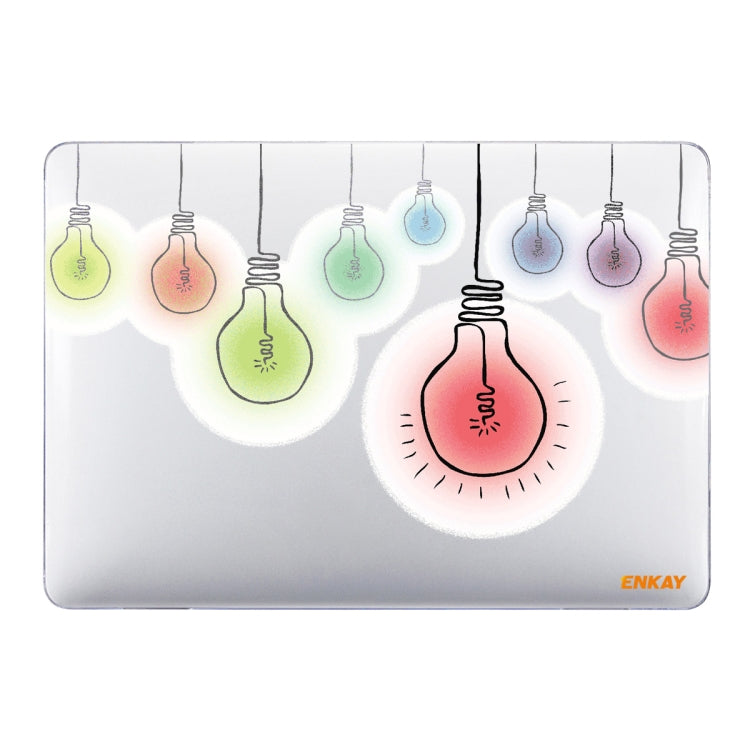 Ốp bảo vệ laptop trong suốt họa tiết Forest Series ENKAY Hat-Prince cho MacBook Pro 13.3 inch A1706 / A1708 / A1989 / A2159, Dành cho MacBook Pro 13.3 inch A1706 / A1708 / A1989 / A2159