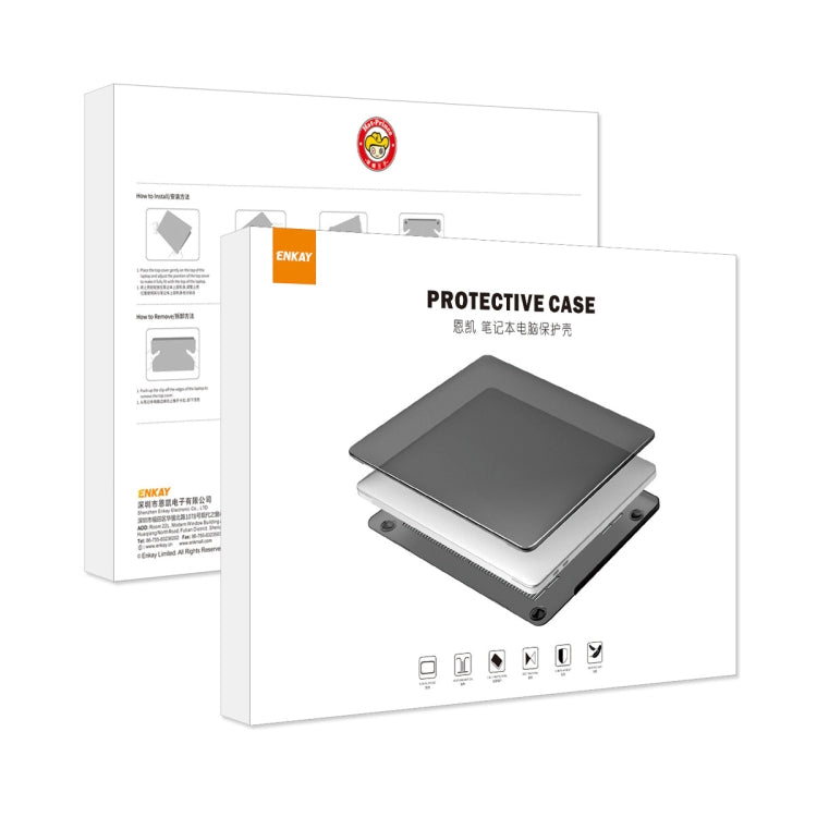 Ốp bảo vệ laptop trong suốt họa tiết Forest Series ENKAY Hat-Prince cho MacBook Pro 13.3 inch A1706 / A1708 / A1989 / A2159, Dành cho MacBook Pro 13.3 inch A1706 / A1708 / A1989 / A2159