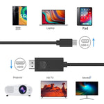 Cáp màn hình OT-UC503 USB Type C đực sang HDMI đực 4K