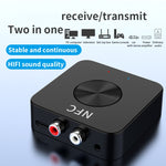 Bộ thu và phát Bluetooth 5.0 NFC BT-21 bộ chuyển đổi âm thanh RCA 3.5mm AUX, BT-21