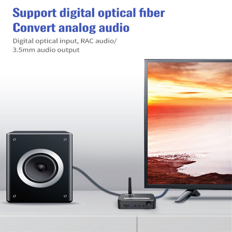 Bộ thu Bluetooth 5.0 B35 bộ chuyển đổi âm thanh kỹ thuật số sang analog 3.5mm, B35