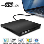 Đầu đọc ổ đĩa quang CD / DVD-RW ngoài USB 3.0 vỏ nhôm, ECD819