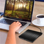 Đầu đọc ổ đĩa quang CD / DVD-RW ngoài USB 3.0 vỏ nhôm, ECD819