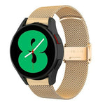 Dây đeo kim loại lưới Milan một khóa, Dành cho Samsung Galaxy Watch 3 41mm, Dành cho Samsung Galaxy Watch 4 Classic 42mm / 46mm, Dành cho Samsung Galaxy Watch 4 40mm / 44mm, Dành cho Samsung Galaxy Gear Sport, Dành cho Samsung Galaxy Gear S2 Classic