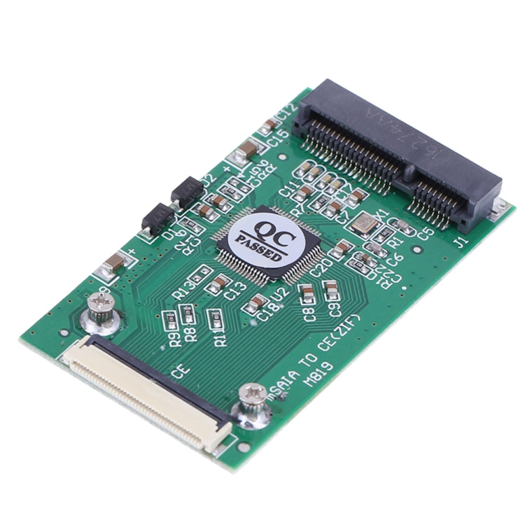 Card chuyển đổi Mini PCI-E SATA mSATA SSD sang ZIF 40 chân 1.8 inch CE SSD