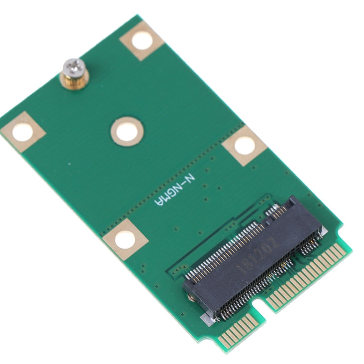 Card chuyển đổi Mini PCI-E M.2 NGFF 30mm 42mm SSD sang mSATA 52 chân