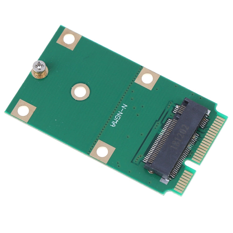 Card chuyển đổi Mini PCI-E M.2 NGFF 30mm 42mm SSD sang mSATA 52 chân