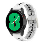 Dây Silicone Thoáng Khí Hai Màu, Dành Cho Samsung Gear S2 Classic, Dành Cho Samsung Galaxy Gear Sport
