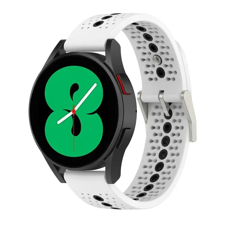 Dây Silicone Thoáng Khí Hai Màu, Dành Cho Samsung Gear S2 Classic, Dành Cho Samsung Galaxy Gear Sport