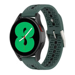 Dây Silicone Thoáng Khí Hai Màu, Dành Cho Samsung Gear S2 Classic, Dành Cho Samsung Galaxy Gear Sport