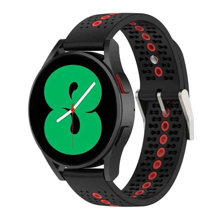 Dây Silicone Thoáng Khí Hai Màu, Dành Cho Samsung Gear S2 Classic, Dành Cho Samsung Galaxy Gear Sport