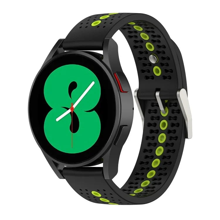 Dây Silicone Thoáng Khí Hai Màu, Dành Cho Samsung Gear S2 Classic, Dành Cho Samsung Galaxy Gear Sport