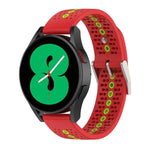 Dây Silicone Thoáng Khí Hai Màu, Dành Cho Samsung Gear S2 Classic, Dành Cho Samsung Galaxy Gear Sport