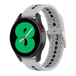 Dây Silicone Thoáng Khí Hai Màu, Dành Cho Samsung Gear S2 Classic, Dành Cho Samsung Galaxy Gear Sport