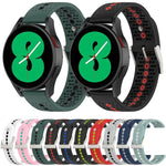Dây Silicone Thoáng Khí Hai Màu, Dành Cho Samsung Gear S2 Classic, Dành Cho Samsung Galaxy Gear Sport