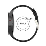 Dây Silicone Thoáng Khí Hai Màu, Dành Cho Samsung Gear S2 Classic, Dành Cho Samsung Galaxy Gear Sport