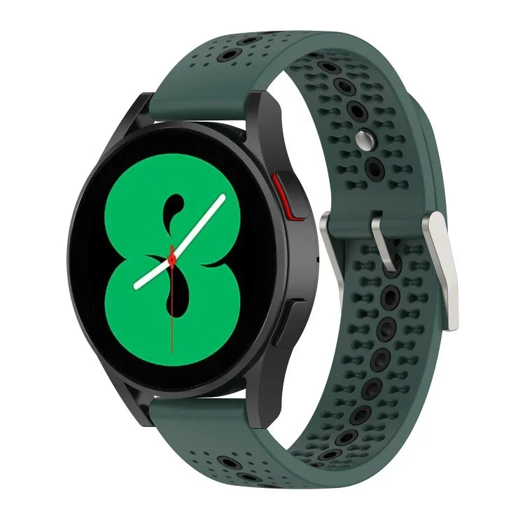 Dây Silicone Thoáng Khí Hai Màu, Dành Cho Samsung Gear S2 Classic, Dành Cho Samsung Galaxy Gear Sport